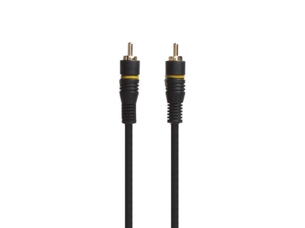 Sinox One subwoofer kabel. 1,5m. Sort