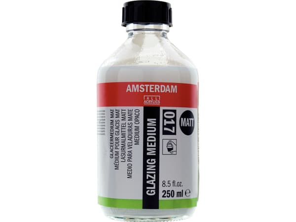 Amsterdam Glazing medium matt 017 (flaske)