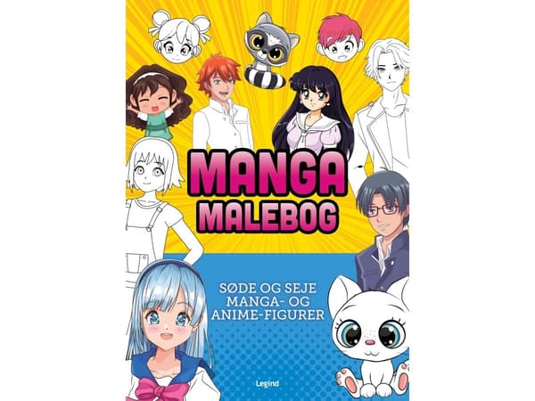 Manga målarbok