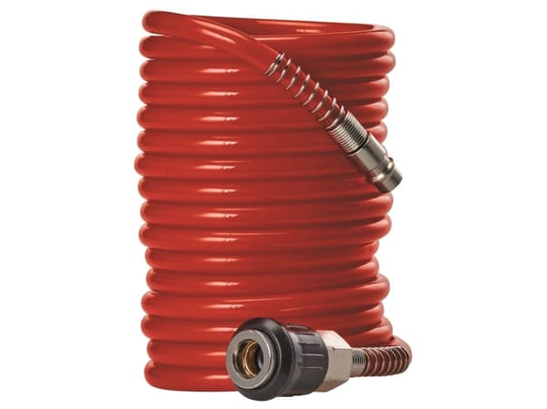 Einhell Einhell spiralslange til trykluft m/koblinger Ø6 mm x 4 meter