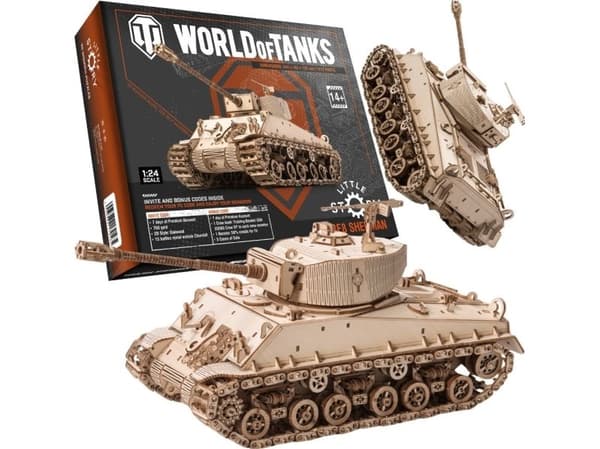 3D-puupalapeli - M4A3E8 Sherman