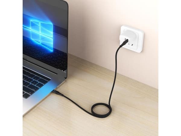 Adaptec TECH-PROTECT UB11T USB-C-kabel PD 240W / QC3.0 200 cm sort