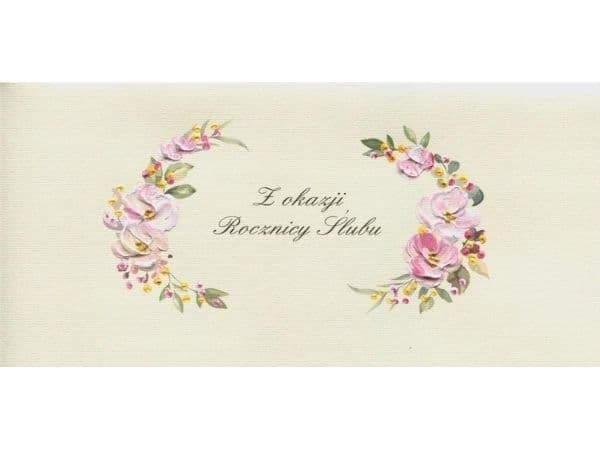 Jubileumskort DL R03 - Blommor