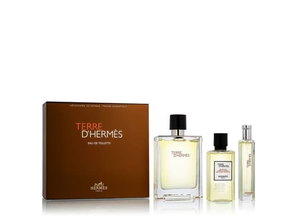 Bundle Hermes Terre D'Hermes EDT 100ml + EDT 5ml + SG 40ml