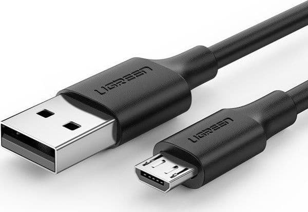 Ugreen 60137, 1,5 m, USB A, Micro-USB A, USB 2.0, 480 Mbit/s, Sort