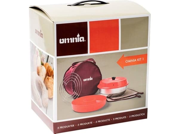OMNIA ugn camping KIT1, 5 delar
