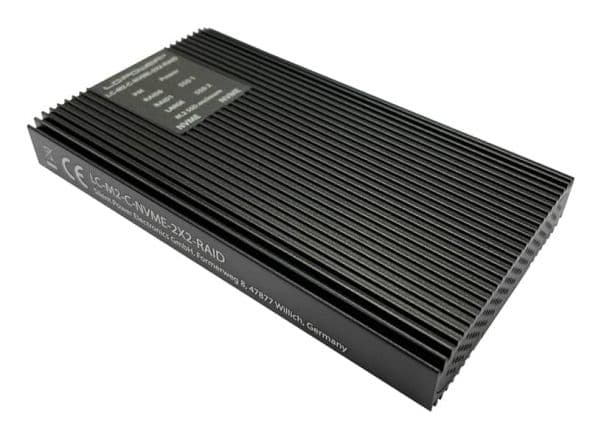 LC Power - Lagringspakning - antracit (sort)
