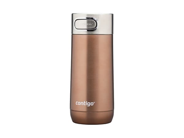 CONTIGO Luxe Autoseal, Kopper, Rustfritt stål, 5 timer, 12 timer, 360 ml