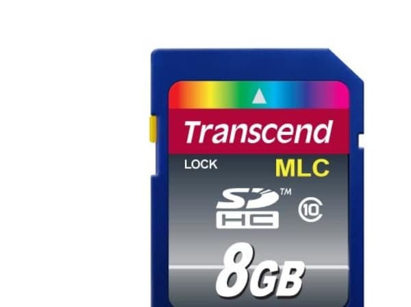 Transcend - Flash-minneskort - 8 GB - Class 10 - SDHC