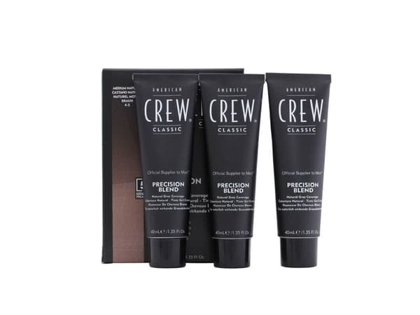 American Crew Precision Blend Natural Gray Coverage Medium Natural 4-5 3 x 40 ml