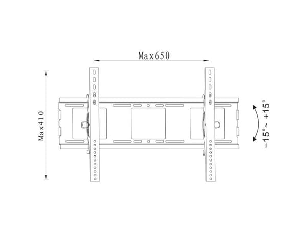 Techly Techly veggfeste for LED/LCD 32-70
