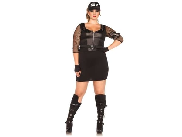 SWAT Officer-kostym Plus