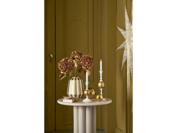 PIP Studio Vase Stripe WhiteGold 24x29