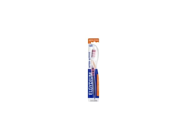 Elgydium Inter-Activ Dure tannbørste, Multi-Color, unisex