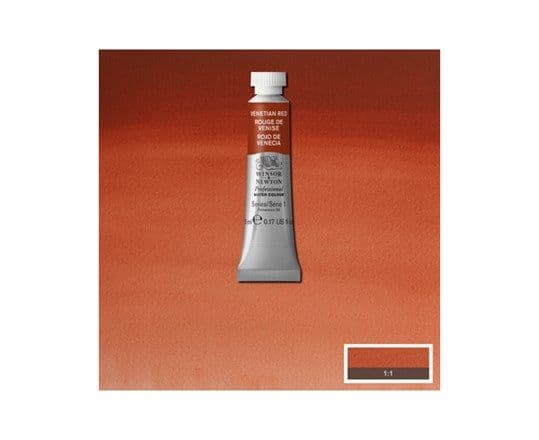 Akvarell proff. 5 ml Venetiansk rød 678