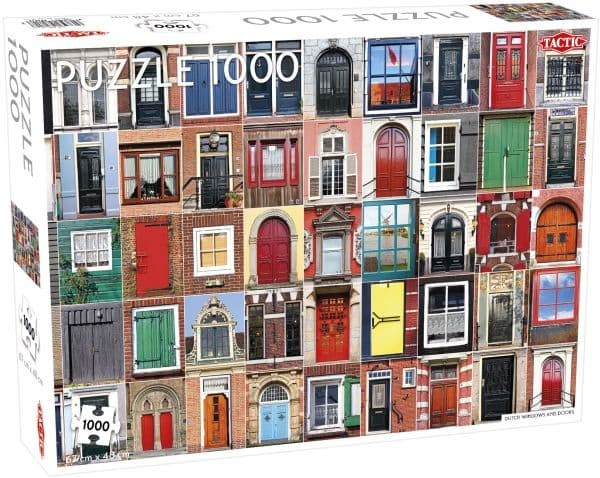 Tactic Puzzle Lovers Dutch Windows and Doors 1000 pcs puzzle