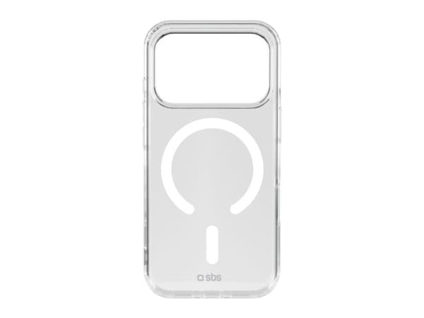 SBS D3O Active Case for iPhone 18 Pro Max / 17 Pro Max Compatible with MagSafe - Transparent