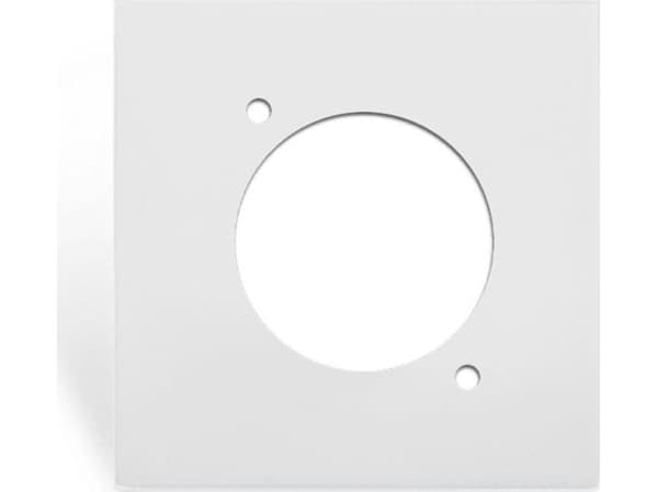 Procab CP45DSZ/W kopplingsplatta D-format 45 x 45 mm vit