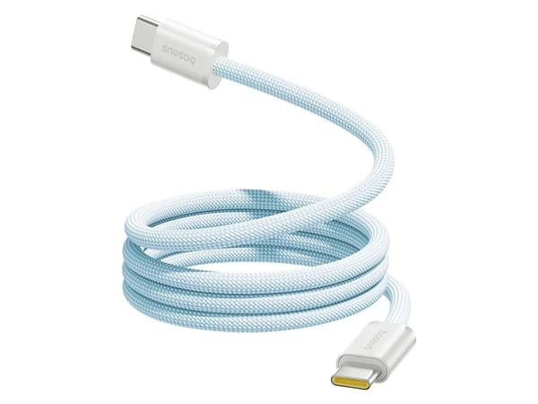 Baseus USB-C til USB-C kabel 1 m, blå (6932172691400)