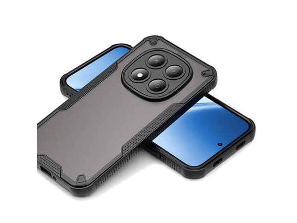Tech-Protect Rugged Shield-deksel for Xiaomi Redmi Note 15 Pro 5G - svart