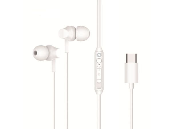 Conceptronic - Ørepropper med mikrofon - i øret - kablet