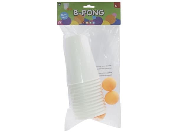 B-Pong sett 18 deler