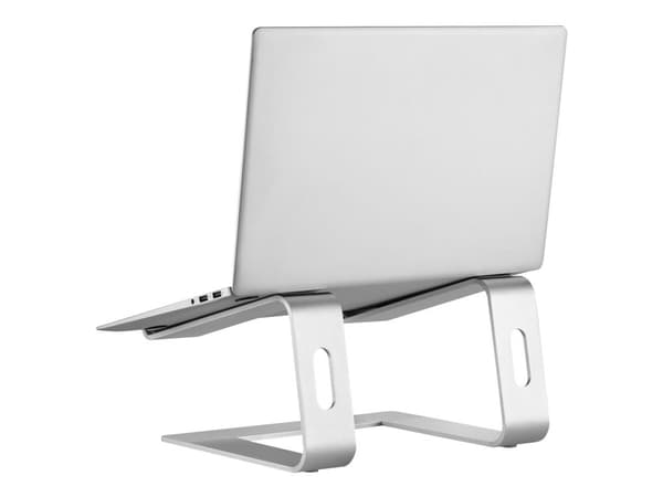 DELTACO Office - Ställ för bärbar dator - 11" - 17" - silver