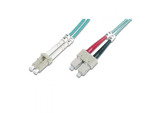 Techly 3m SC/LC 50/125, 3 m, OM3, SC, LC
