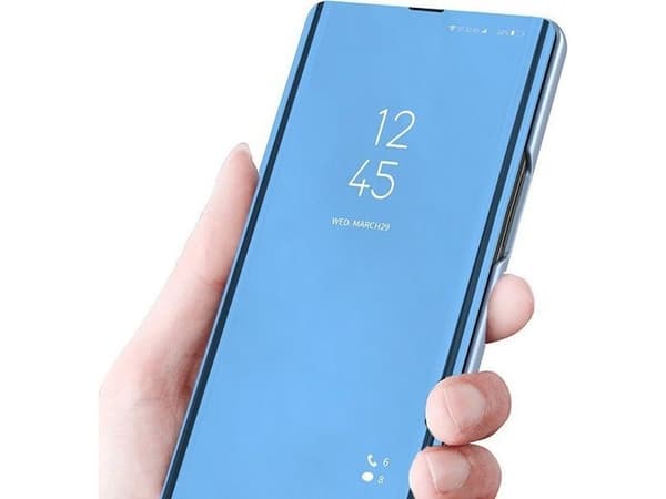 Clear View-skydd till Nothing Phone 1 flipcover sort