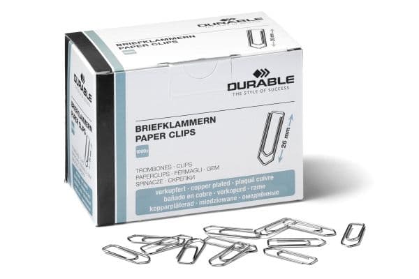 Durable 120524, Koppar, 26 mm, 1000 styck