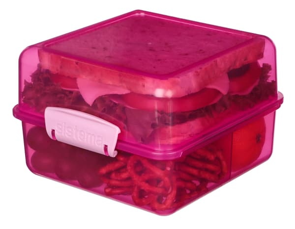 Sistema - Lunch Cube 1,4L - Pink