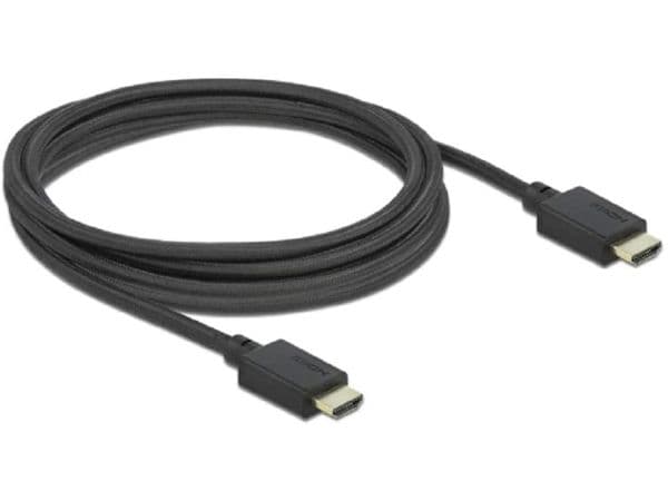 Delock HDMI med Ethernet-kaapeli - 2,5 m