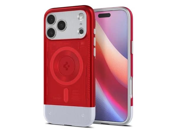 Spigen ACS10295, Mobilskal, Apple, iPhone 17 Pro Max, 17,5 cm (6.9"), Ruby