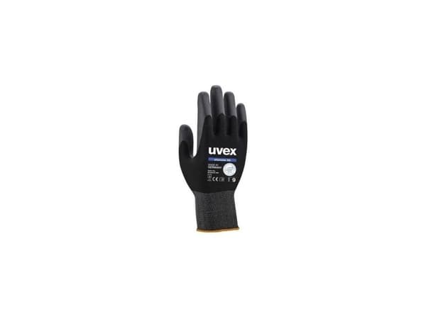 Uvex 6007006, Sort, Voksen, Voksen, Unisex, 1 stykker, Elastan, Polyamid