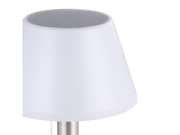 EGLO SOLAR BORDSLAMPA SILVER/VIT