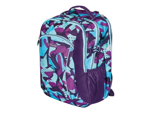 Herlitz Primary School Ryggsäck Ultimate Empty CamoPurple
