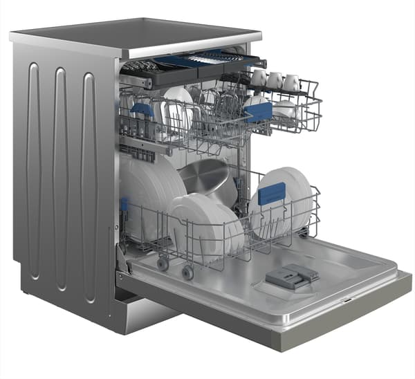 Beko BDFN26550XP - Astianpesukone - Harmaa