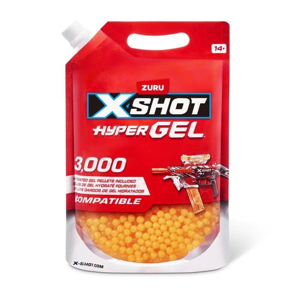 Zuru XSHOT Hyper Gel - refillförpackning 3000 gelbollar