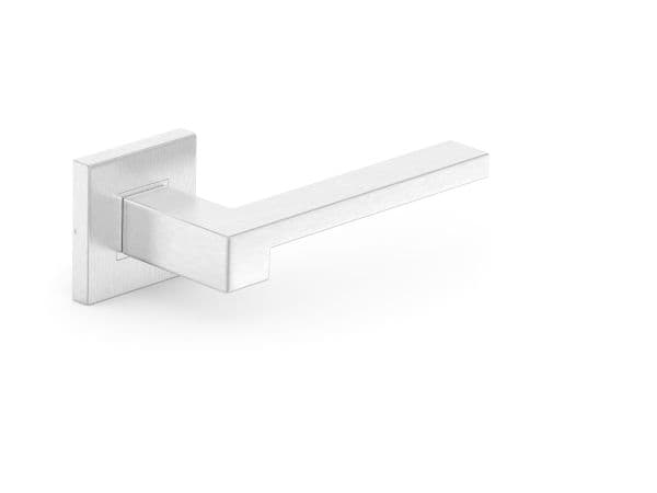 Metal-Bud Handle Door Sapphire Matte Nickle