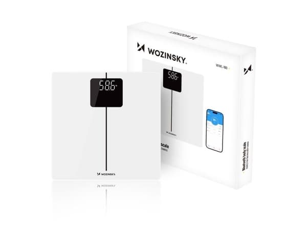 Wozinsky WIWL-180 badevekt smart Bluetooth hvit