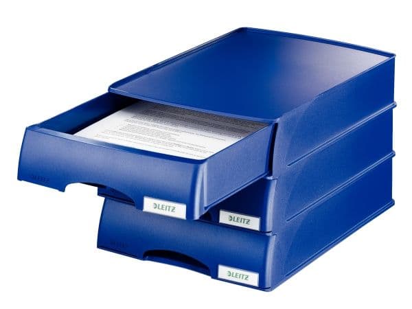Leitz Plus - Brevbakke - for A4 (210 x 297 mm) - blå