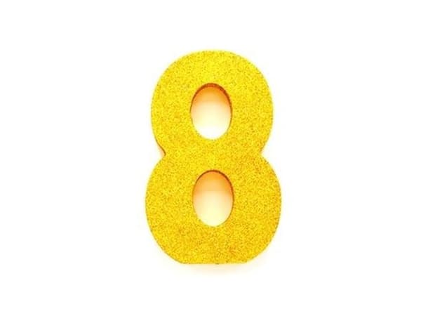 Guld borddekoration 8