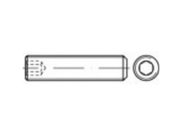 TOOLCRAFT gjæringstapp M12 12 mm rustfritt stål A4, 10 stk
