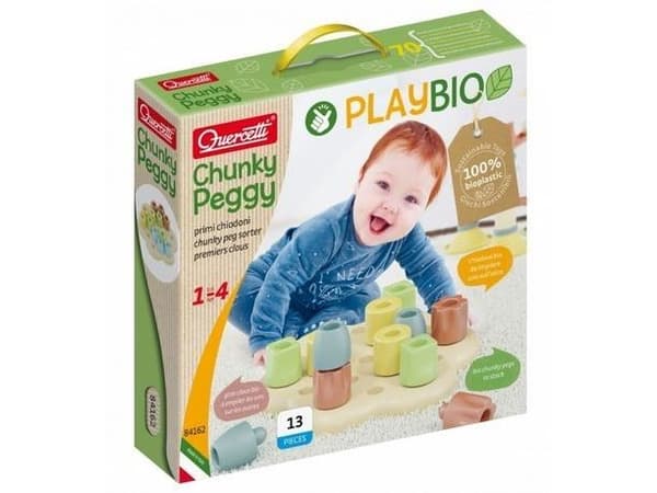 Quercetti puslespill Playbio chunky peggy