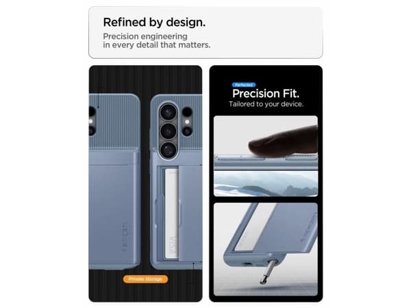 Spigen Slim Armor CS-deksel til Samsung Galaxy S26 Ultra - blå