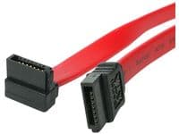 StarTech.com 6in SATA to Right Angle SATA Serial ATA Cable - 6in SATA Cable - left angle SATA Cable - angled SATA Cable - SATA-kabel - Serial ATA 1...