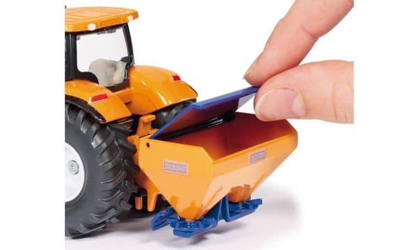 Siku 1:50 Traktor med plog og saltspreder