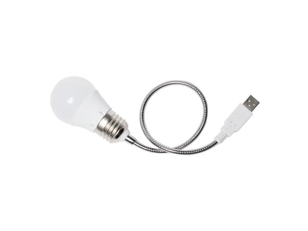 LogiLink UA0220, Hvit, Plast, Kontor, Studere, LED, 1 ampuller, 1,75 W