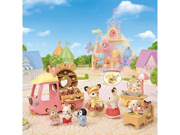 Sylvanian Families Dip Dip Donuts Wagon