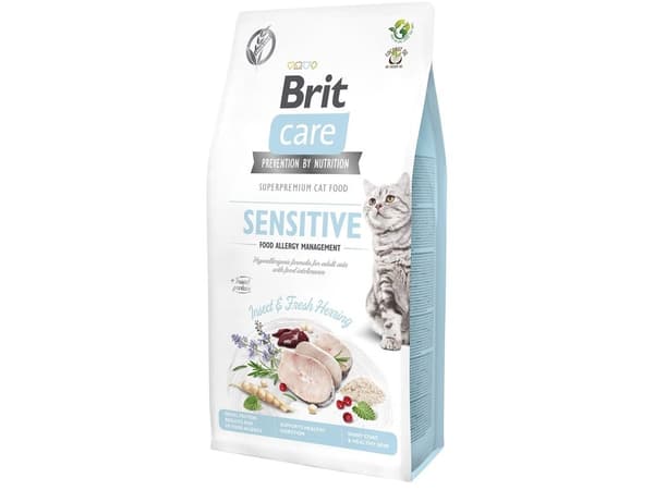 Brit_Care Sensitive Adult kattfoder, 2 kg